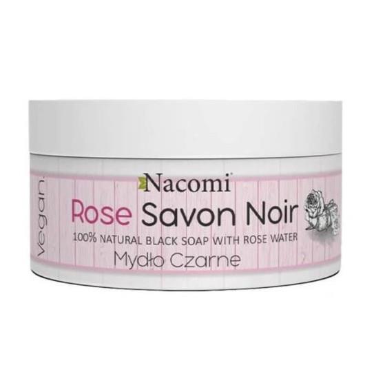 Nacomi Rose Savon Noir Mydło czarne 125 g-25237