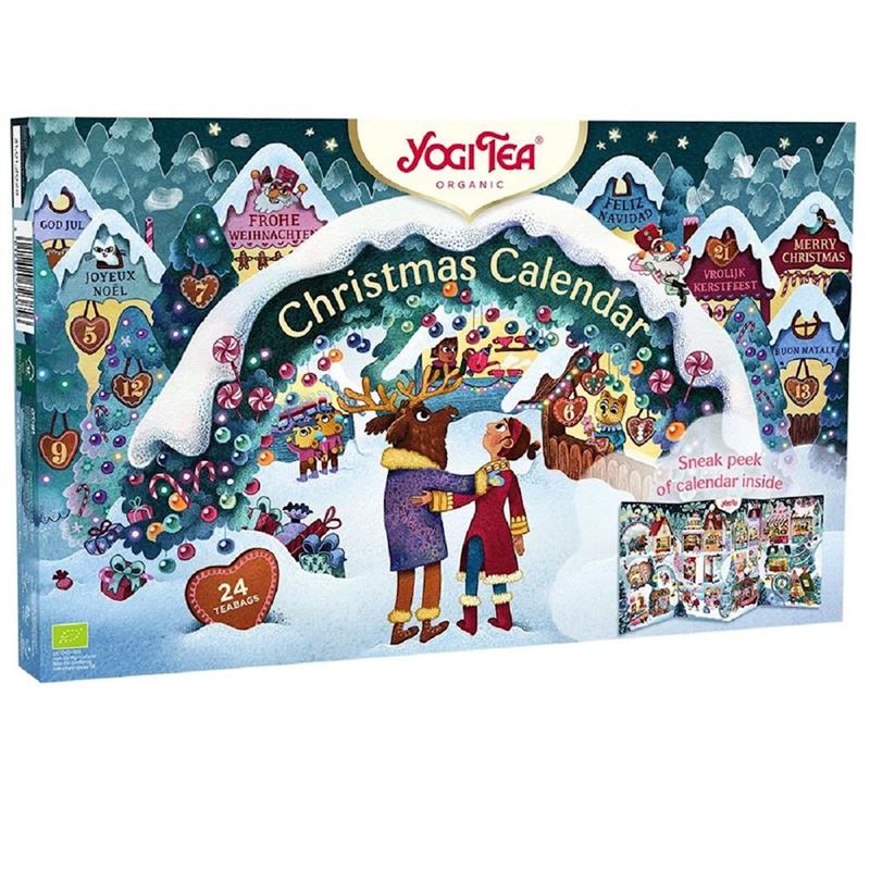 Yogi Tea Kalendarz Adwentowy 24 herbatki mix-25238