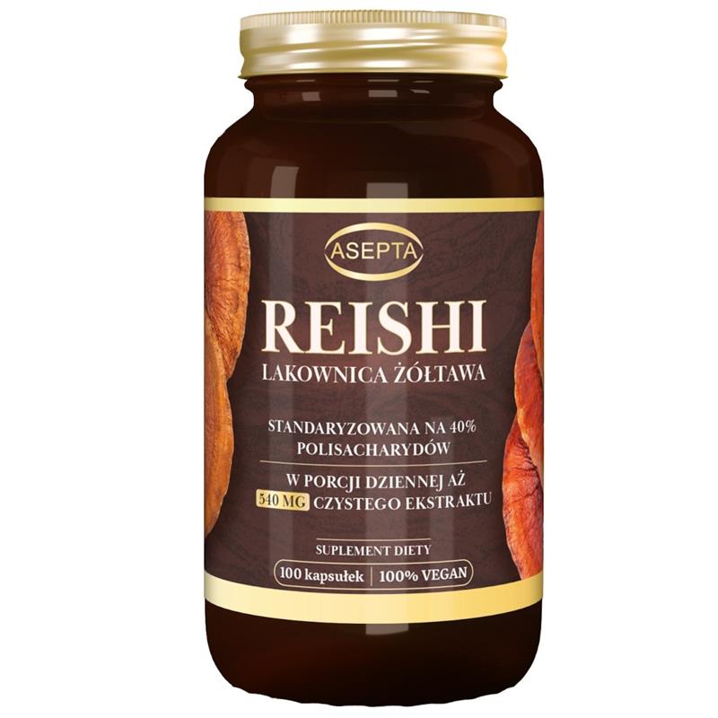 Asepta Reishi standaryzowane na 40% 100 k-25425