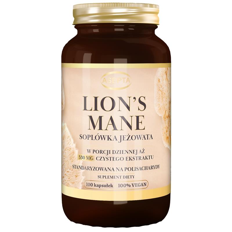 Asepta Lion's mane Soplówka jeżowata 100 k-25423