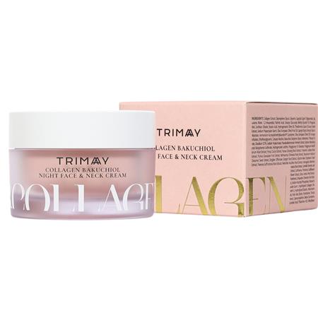 TRIMAY Krem na noc do twarzy i szyi z kolagenem-25379