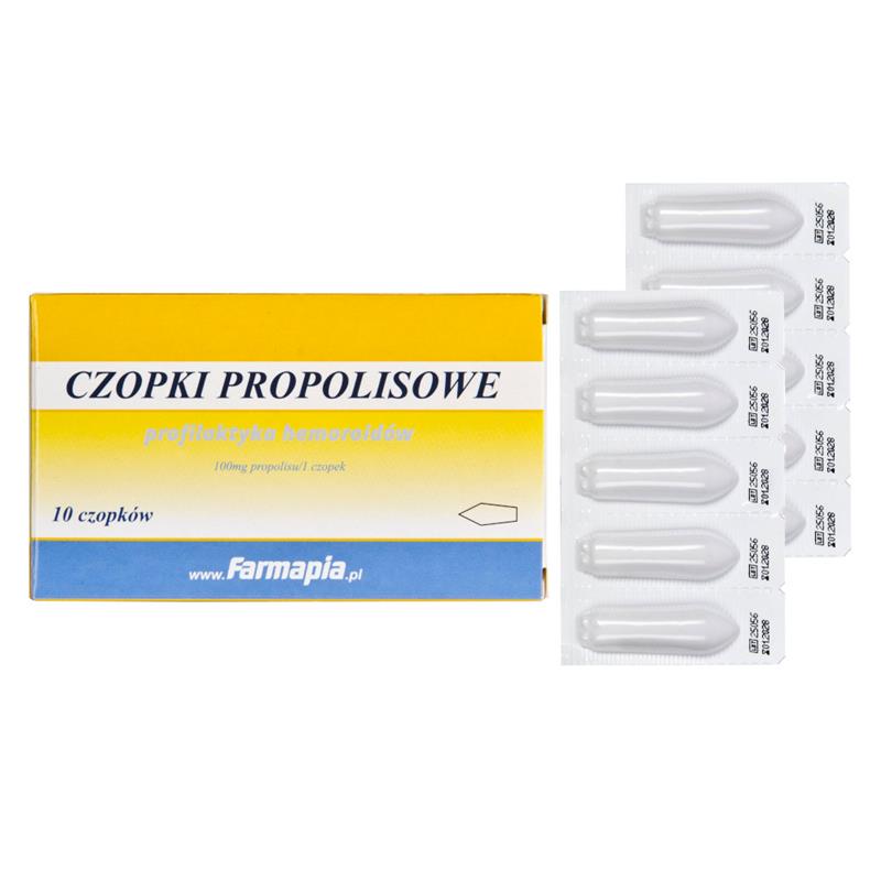 Farmapia Czopki propolisowe 10 czopków  -25327