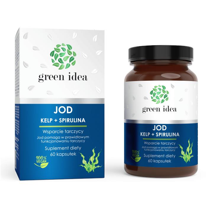 Green Idea JOD kelp + spirulina 60 k-25365