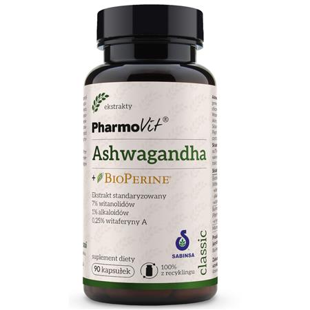 Pharmovit Ashwagandha + BioPerine 90 k-25247