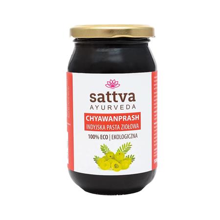 Sattva Chyawanprash 500 g inyjska pasta ziołowa-25310