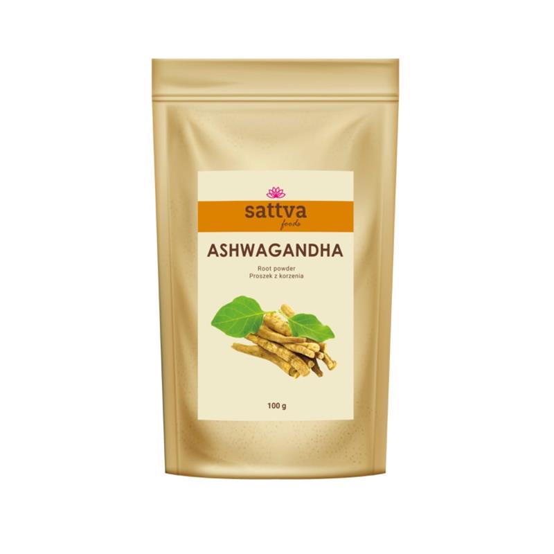 Sattva foods Ashwagandha proszek 100 g-25308