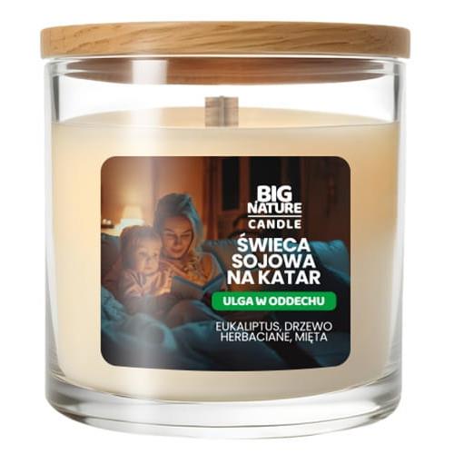 Big Nature Świeca Sojowa Ulga w oddechu 155 g-25470