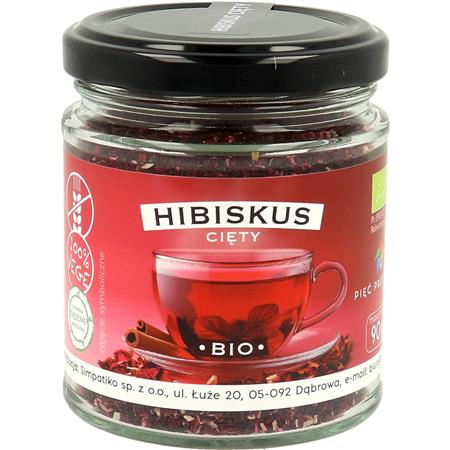 Pięć Przemian Hibiskus cięty 90 g BIO-25507