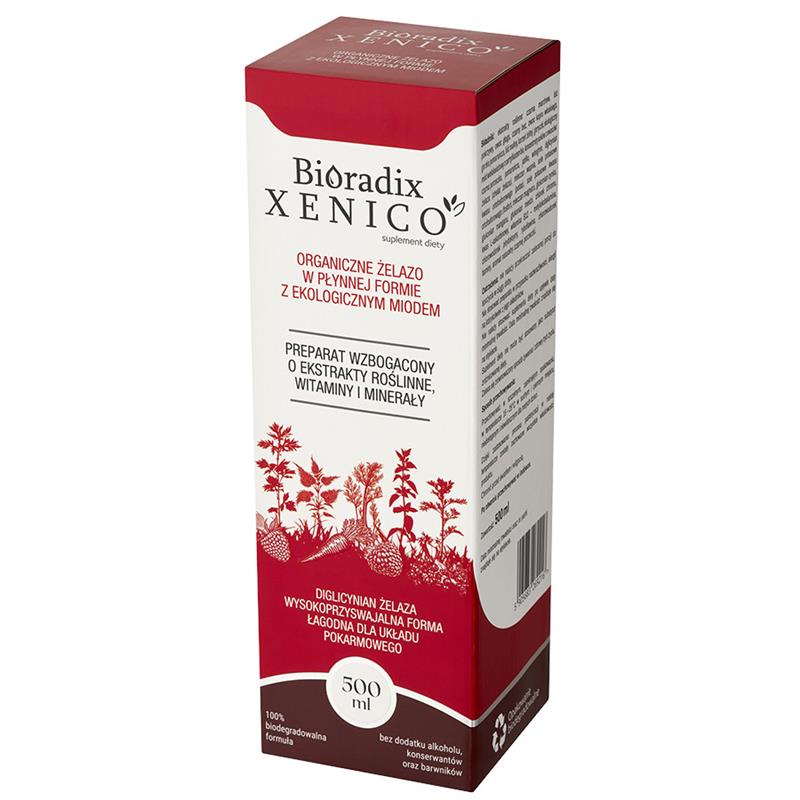 Xenicopharma BIORADIX - żelazo organiczne w płynie-25532