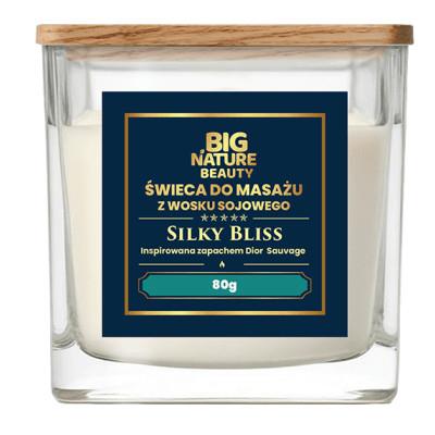 Big Nature Świeca Sojowa do masażu SILKY BLISS 80g-25543
