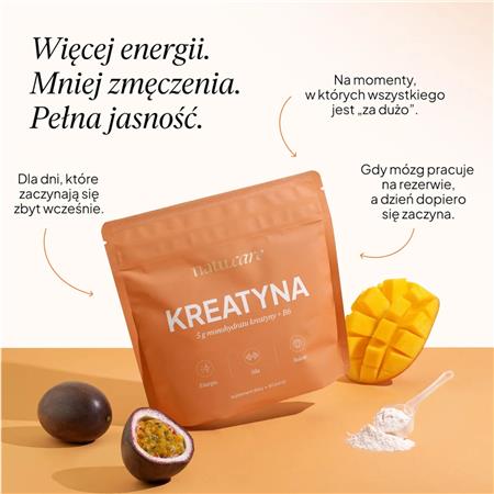 Natu Care Kreatyna 372 g 5 mg monohydratu kreatyny-25618