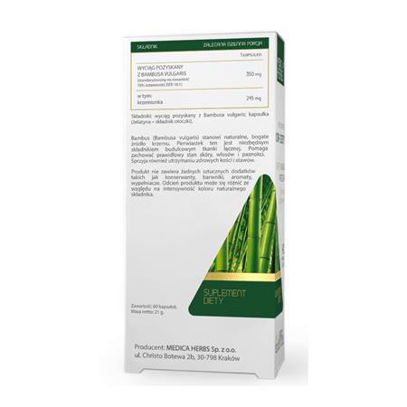 Medica Herbs Krzem Organiczny 60 k-25690