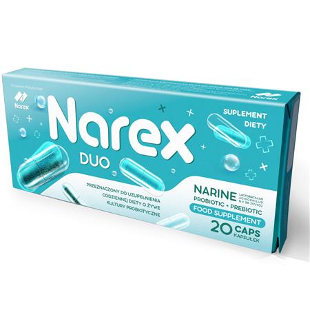 Narex Duo 180 mg 20 kaps.-25711