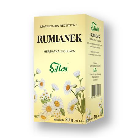 Flos Rumianek herbatka ziołowa 30 x 1 g-25774