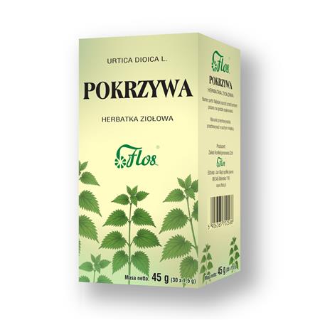 Flos Pokrzywa herbatka ziołowa 30 x 1,5 g-25773