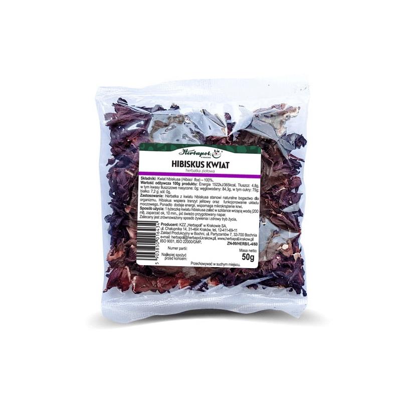 Herbapol Hibiskus Kwiat 50 g-25775