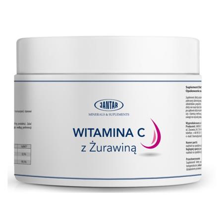 Jantar Witamina C z Żurawiną 300 g-25772
