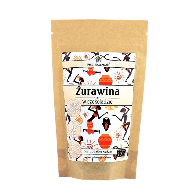 Pięć Przemian Żurawina w Czekoladzie 100 g-25777