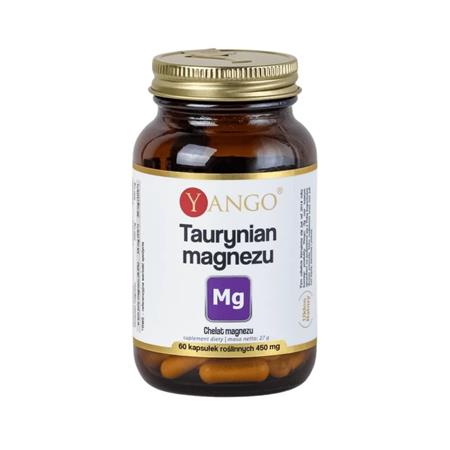Yango Taurynian Magnezu 450 mg 60 kap.-25793