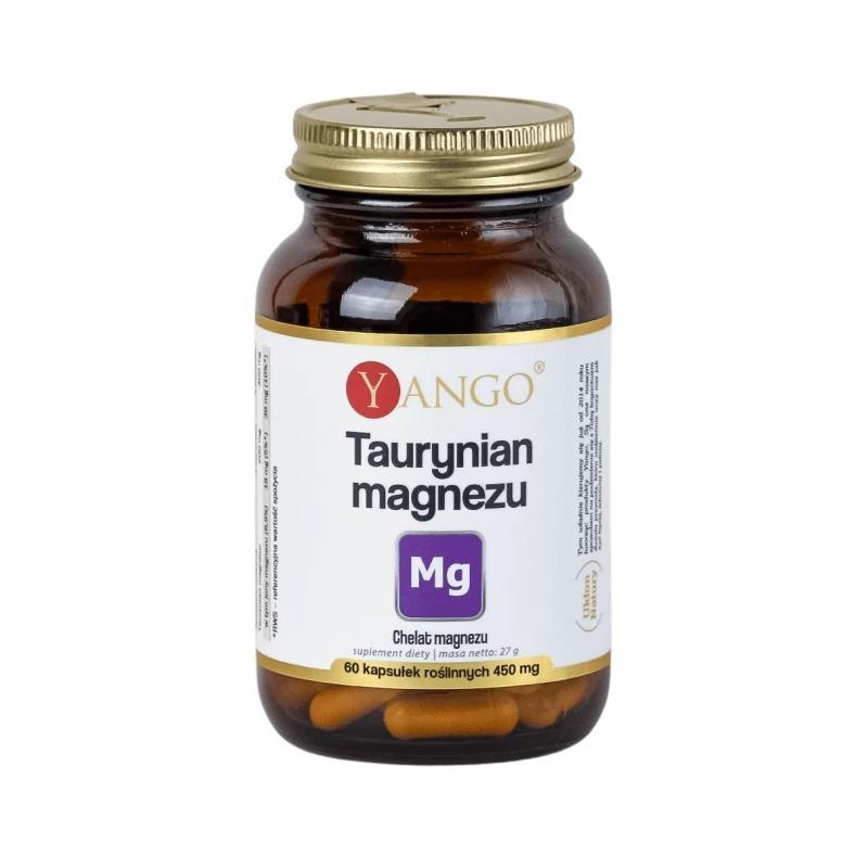 Yango Taurynian Magnezu 450 mg 60 kap.-25793