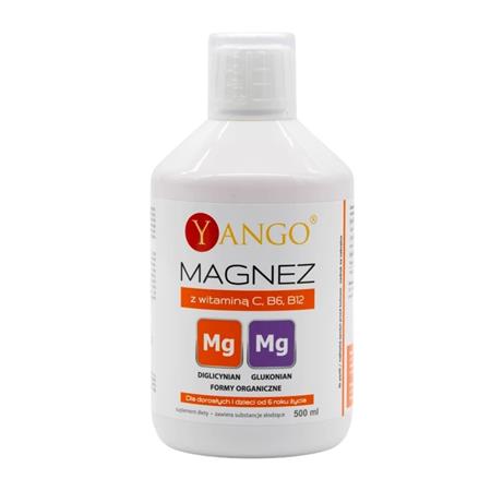 Yango Magnez  z witaminą C B6 B12 500 ml-25792