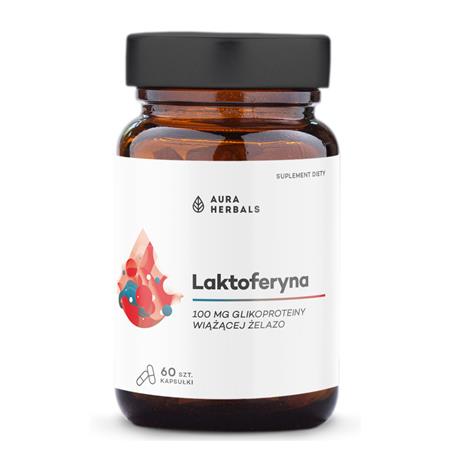 Aura Herbals Laktoferyna 100 mg 60 kaps-25829