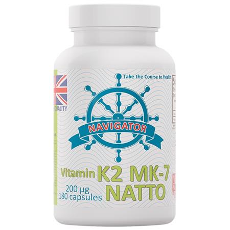 Navigator Witamina K2 MK-7 Natto 200 ug 180 k-25847