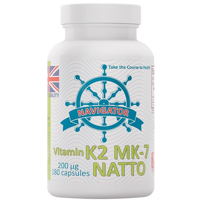 Navigator Witamina K2 MK-7 Natto 200 ug 180 k-25847