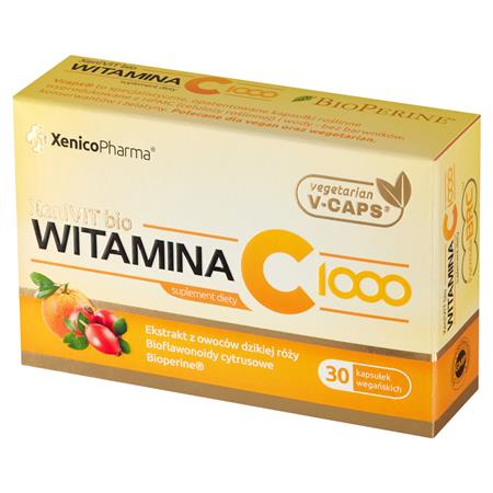 Xenivit bio Witamina C 1000 30 kaps. Vcaps-25849