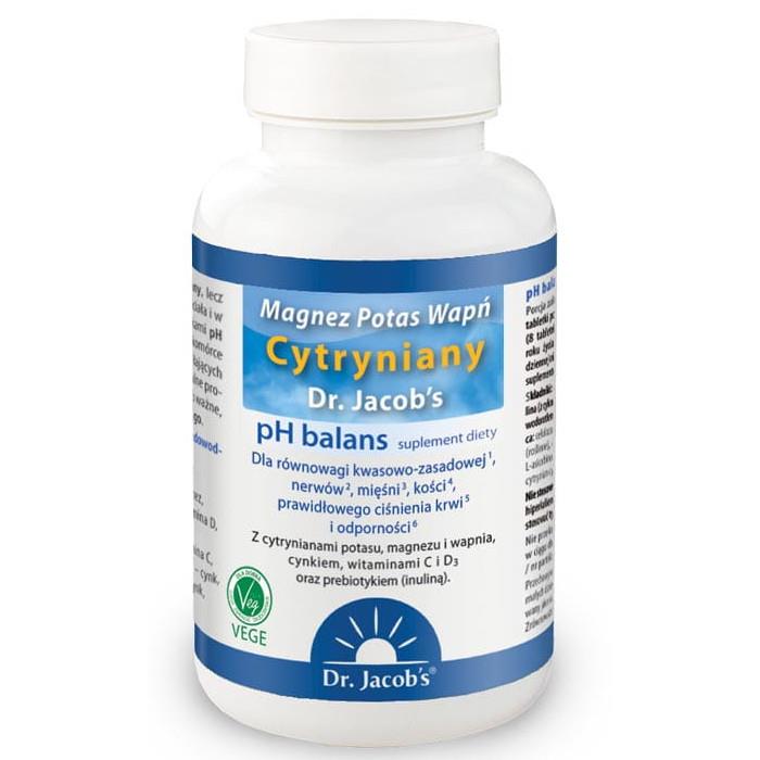 Dr Jacob'S Magnez Potas Wapń cytryniany 250 t.-25881