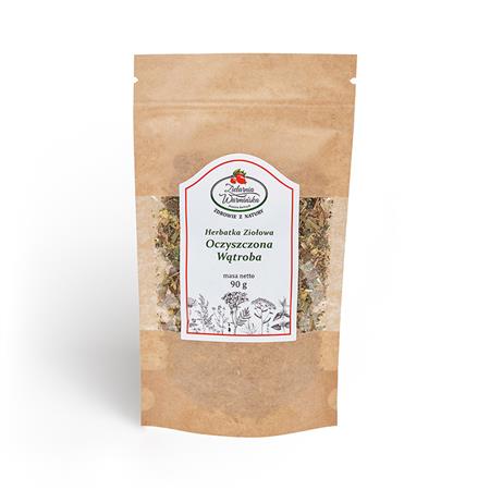 Zielarnia Warmińska Oczyszczona Wątroba 90 g-25816