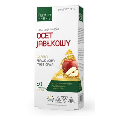 Medica Herbs Ocet Jabłkowy 60 k-25894