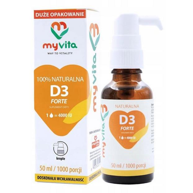 Myvita D3 Forte 4000 IU 50 ml-25905