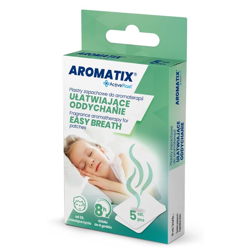 AROMATIX Plastry ułatwiające oddychanie 5 szt-25891