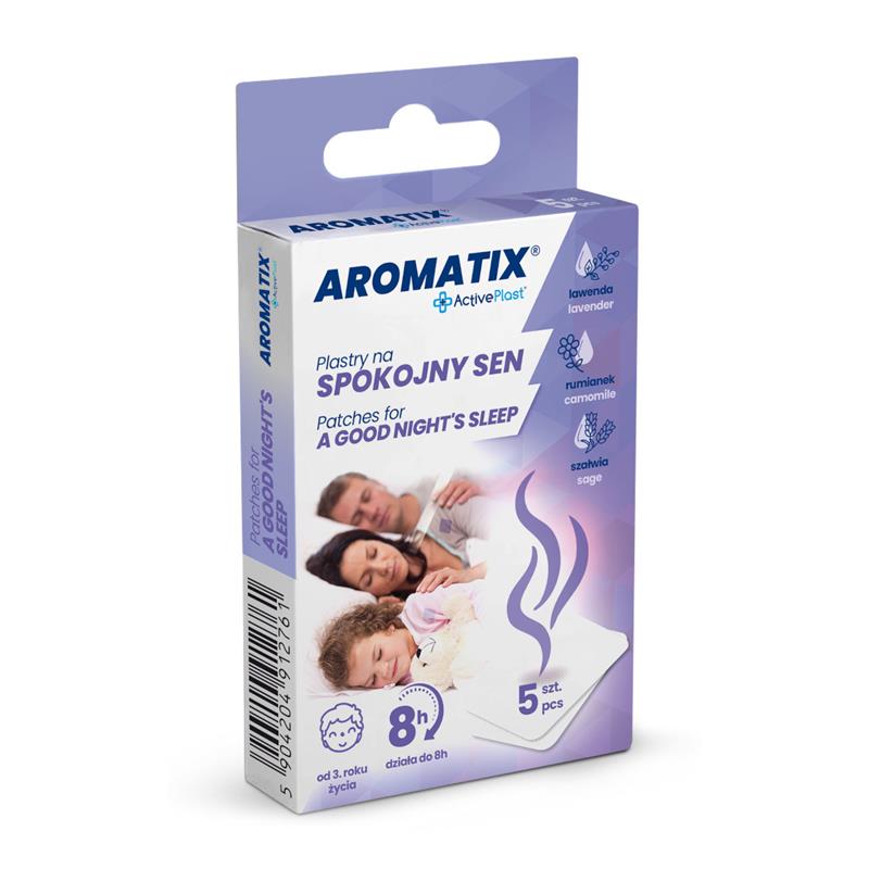 AROMATIX Plastry Na spokojny sen 5 szt-25890