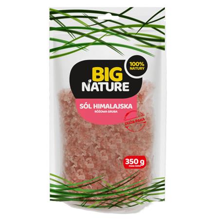 Big Nature Sól Himalajska różowa gruba 350 g -25920