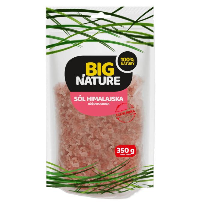 Big Nature Sól Himalajska różowa gruba 350 g -25920