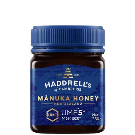 Haddrells Manuka Miód UMF5+ 250 g MGO83+-25931