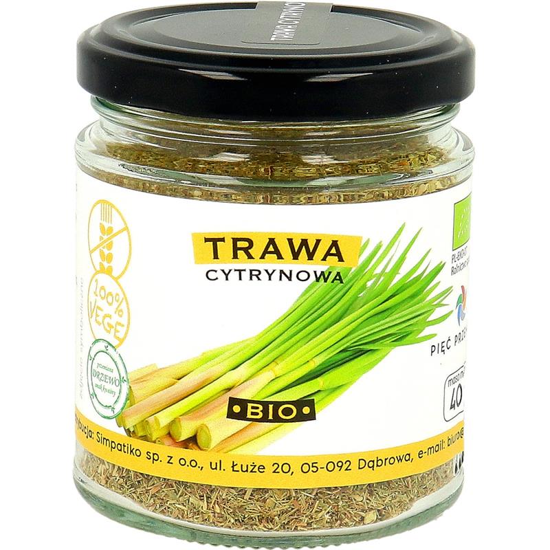 Pięć Przemian Trawa cytrynowa BIO 40 g-25987