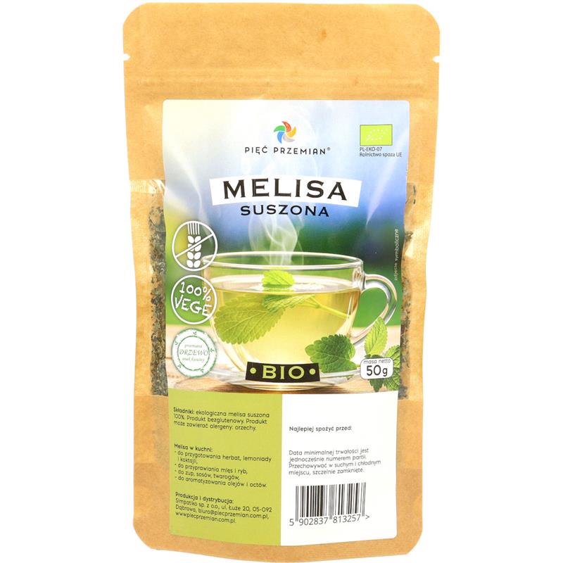 Pięć Przemian Melisa suszona 50 g-25985