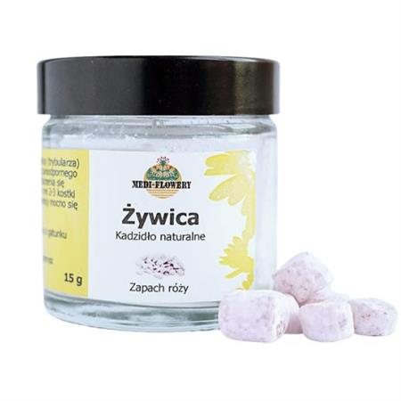 Medi-Flowery Żywica Kadzidło Naturalne Róża 15 -26067