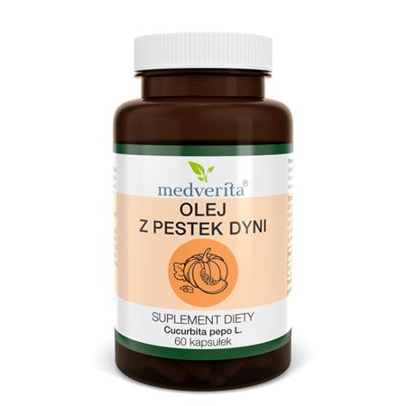 Medverita Olej z Pestek Dyni 60 kapsułek-26070