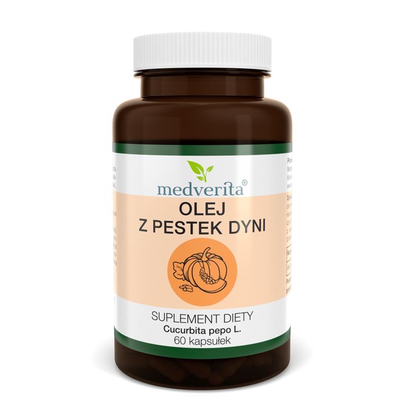 Medverita Olej z Pestek Dyni 60 kapsułek-26070