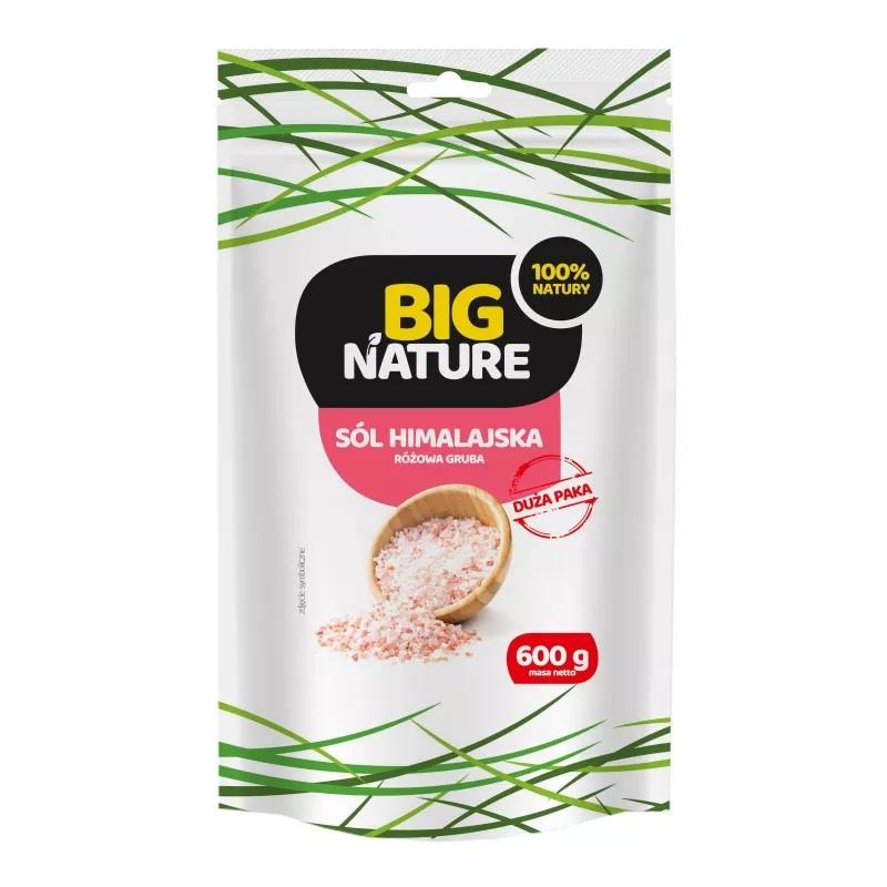 Big Nature Sól Himalajska różowa gruba 600 g -26071