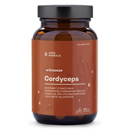 Aura Herbals Cordyceps 30:1 beta - glukan 60 szt-26081