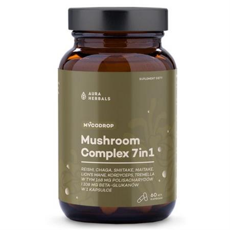 Aura Herbals Mushroom Complex 7 w 1 60 szt-26080
