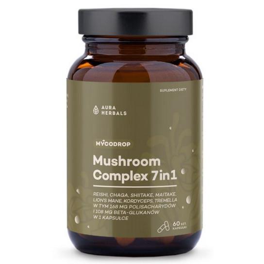 Aura Herbals Mushroom Complex 7 w 1 60 szt-26080