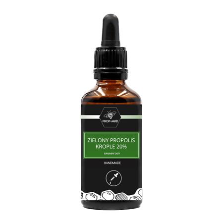 PROP-MAD Zielony Propolis Krople 20% 50 ml-26097