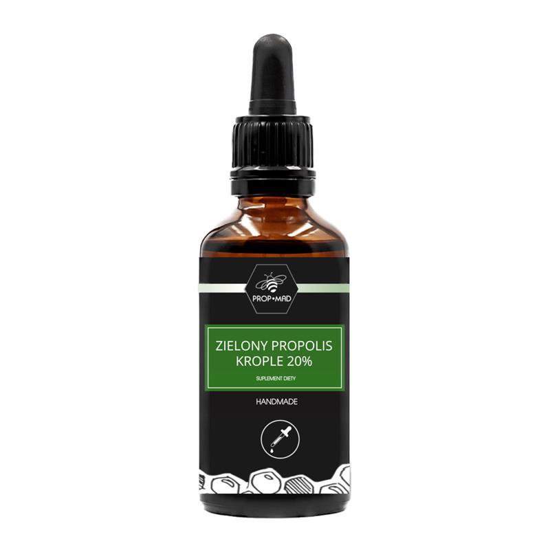 PROP-MAD Zielony Propolis Krople 20% 50 ml-26097