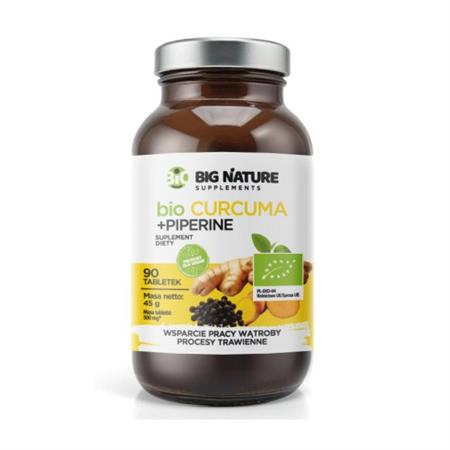 Big Nature Curcuma + PIPERINE BIO 90 t.-26099